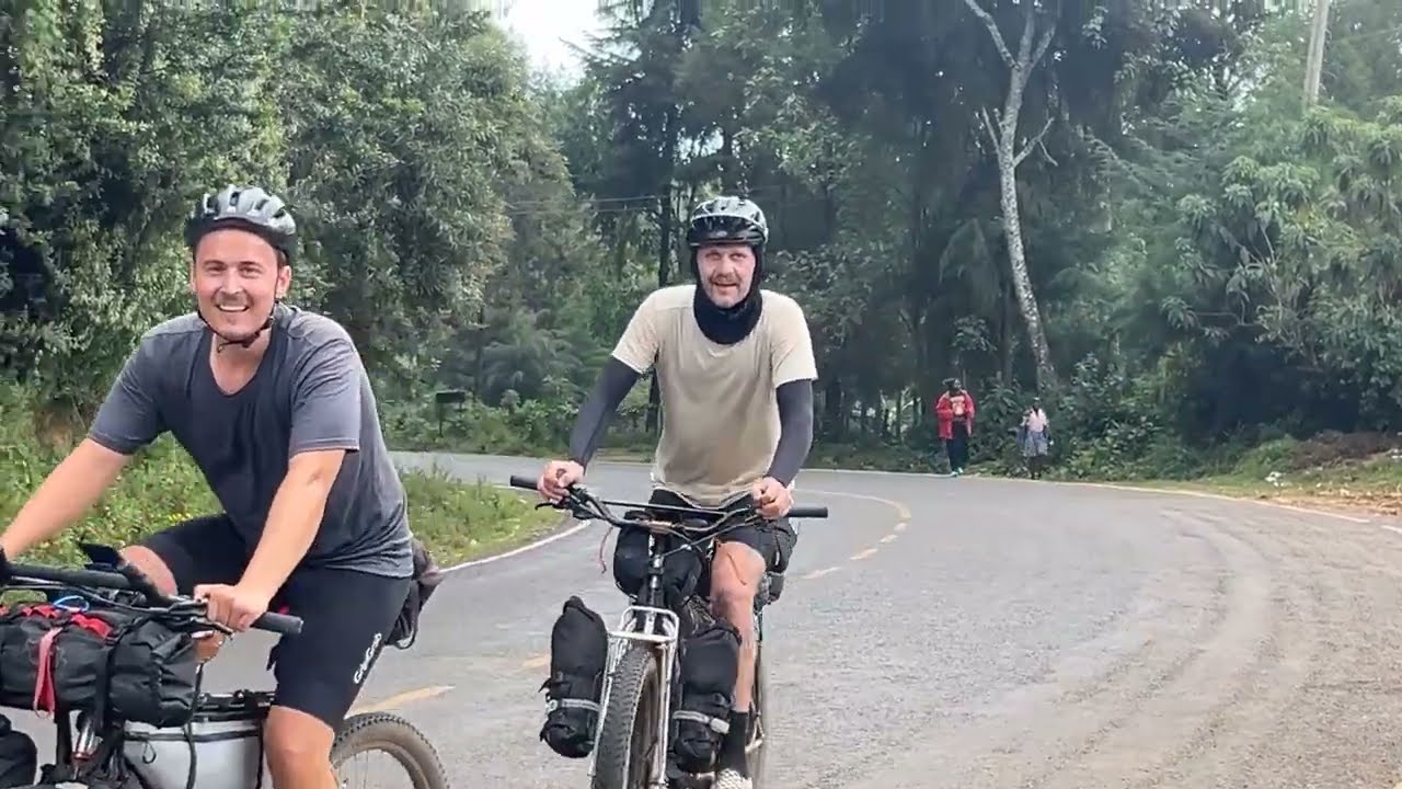 Biking Danes in Baringo