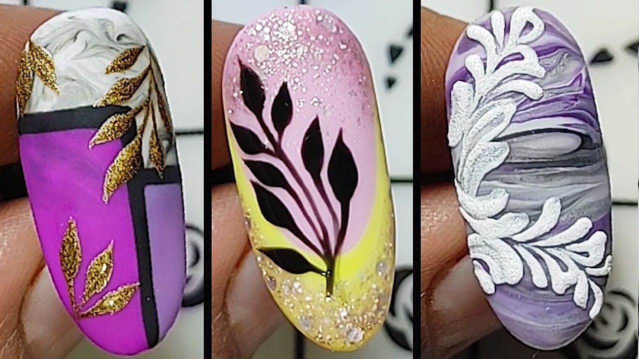 5 Best Nail art designs | Creative & Easy nail art compilation 