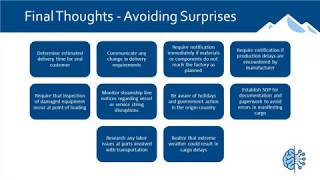 COSE WebEd Series Part 3   International Freight Forwarding 101