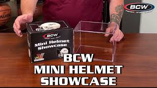 BCW Mini Helmet Showcase - UV