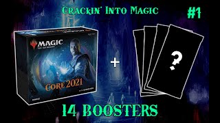 CORE 2021 BUNDLE + 4 MYSTERY PACKS | Crackin' Into Magic #1 | Magic: The Gathering