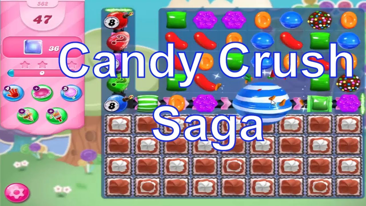 Candy Crush level 562 - YouTube