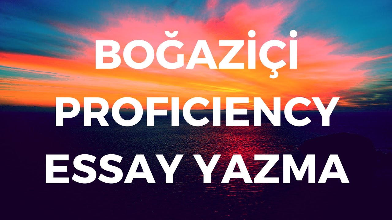 Essay yazmak