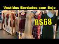 LINDOS VESTIDOS BORDADOS E COM BOJO MAIS BARATO DIRETO DE FÁBRICA EM SANTA CRUZ DO CAPIBARIBE