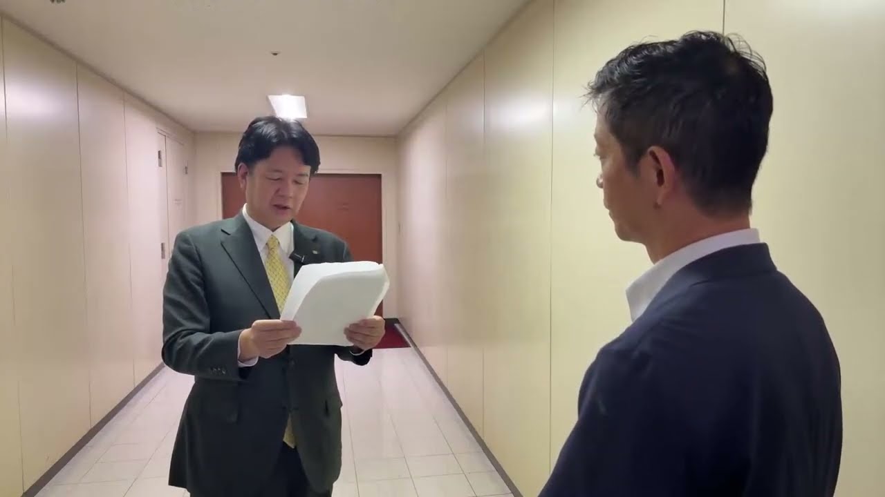【緊急生配信】福岡県議会・吉松県議が、服部知事と藏内議長へ宣戦布告！