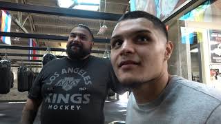 Rayo Was Last To Sparr Averey Sparrow Before The Arrest EsNews Boxing
