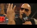 The rock makes fun of John cena from wwe