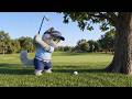 Clumsy Cat Dian Plays Golf(ゴルフ)