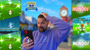 *SHINY EEVEE COMMUNITY DAY ON AN ISLAND!* HOW MANY SHINY POKEMON CAN OUR GOTCHA GET US? Pokémon GO