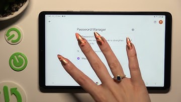 How to Add Passwords to Google Autofill in SAMSUNG GALAXY TAB A9 – Autofill Option