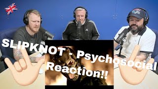 Slipknot - Psycosocial REACTION!! | OFFICE BLOKES REACT!!