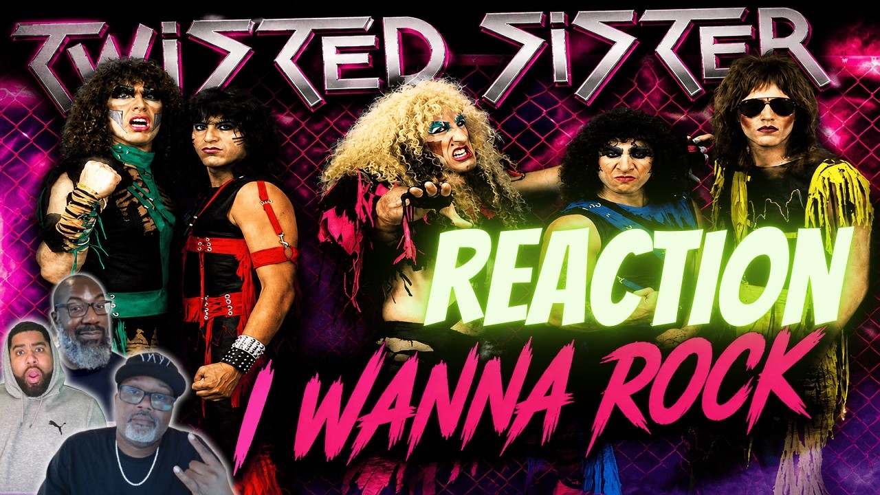 Twisted Sister - I Wanna Rock! Reaction! Loud Guitars, Chant-like Chorus, and Arena-rock Energy!