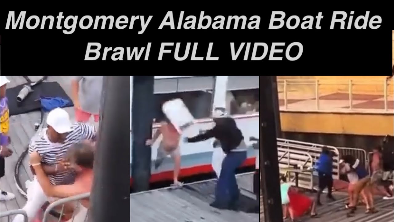 youtube riverboat brawl in alabama