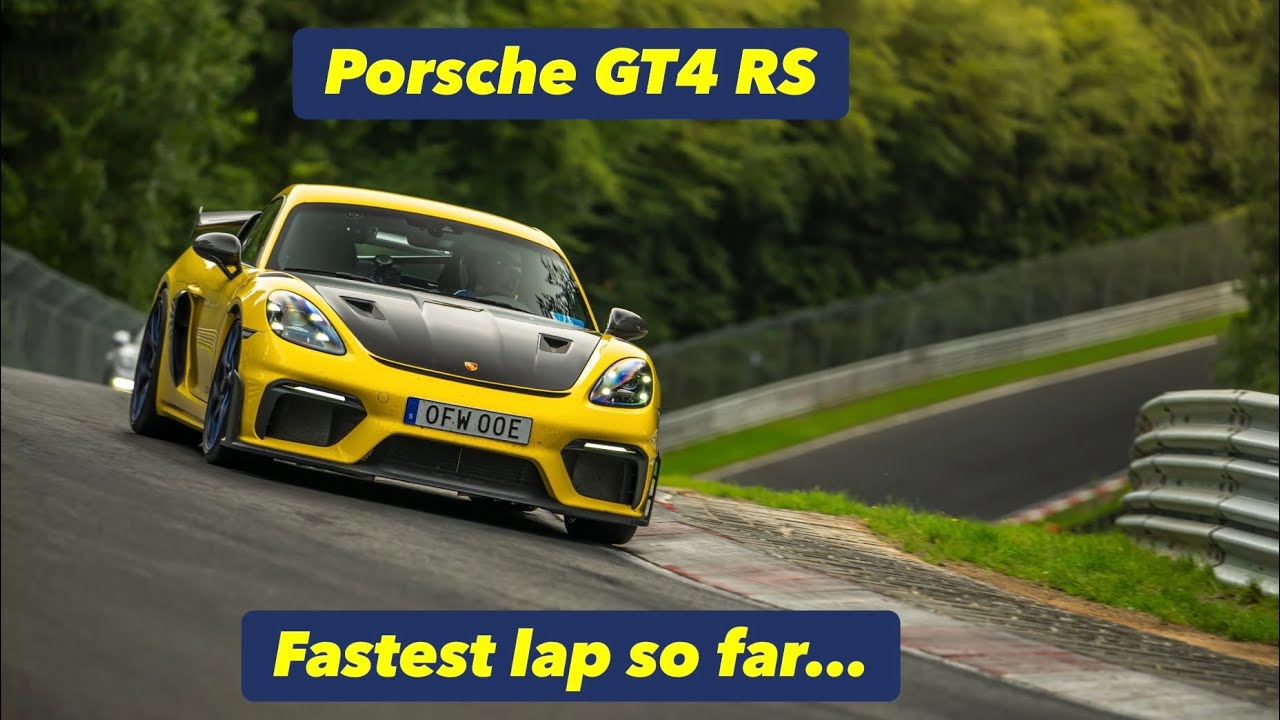 Porsche GT4 RS on Mantorp Park lap time 1:25,98 in car view