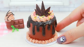 Mini Chocolate Cake|1000+ Satisfying Miniature Cake Decorating Ideas