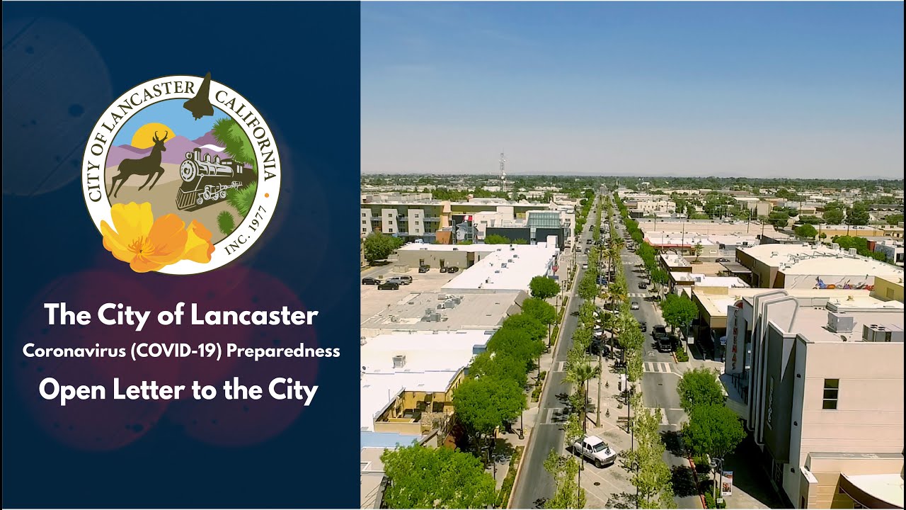Open Letter to the City of Lancaster, CA YouTube