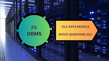 Database Management System | RDBMS | Data Models | class 12 | Computer Science | NIOS 330 | #36
