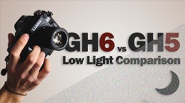 GH6 vs GH5 Low Light Performace // Dynamic Range Boost Comparison