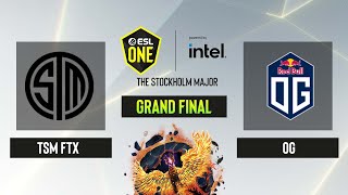 Dota2 - TSM FTX vs. OG - Game 1 - Grand Final - ESL One Stockholm 2022