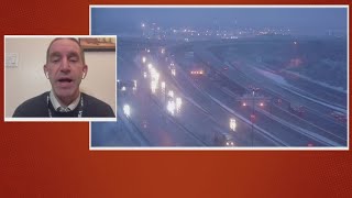 Tracking road conditions in Virginia