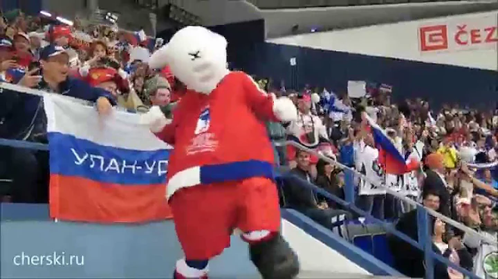 Bob and Bobek. 2015 IIHF Ice Hockey World Champion...