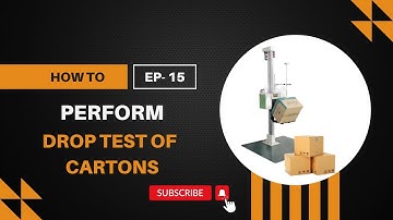 Drop Test For Corrugated Box