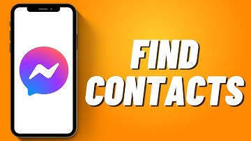 How to Find Contacts in Messenger (2023)