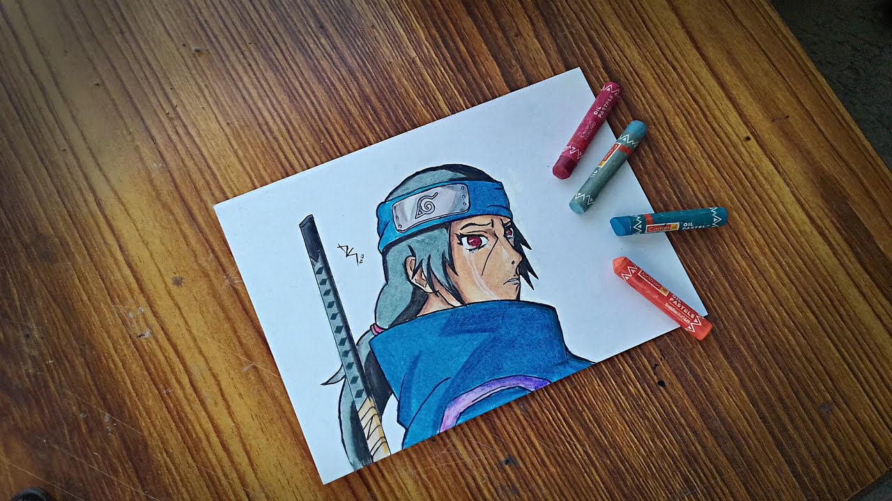 Sketchbook ] Drawing #12 ❤️ Itachi Uchiha From Naruto! Next