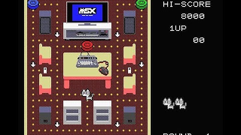 MSX BASICでドットイートゲームを作ってみた