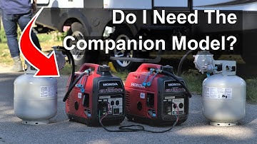 Connect 2 Honda “Non Companion” Inverter Generators in Parallel w/ Propane