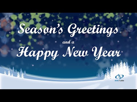 ACD/Labs Holiday and New Year Video 2021