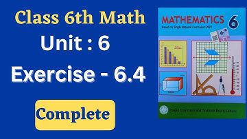 Class 6 Math Exercise 6.4 [ Complete ] Class 6th Math New Book Exercise 6.4 || Class 6 Math Ex 6.4