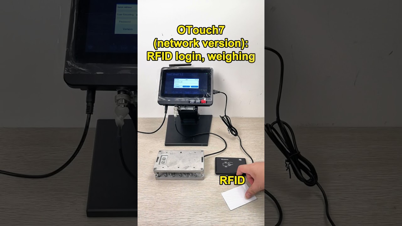 OTouch7(network version)RFID login
