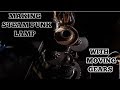 Making A Steam Punk Lamp With Moving Gears