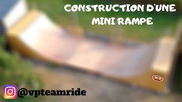 CONSTRUCTION D'UNE MINI RAMPE DE SKATE {DIY}