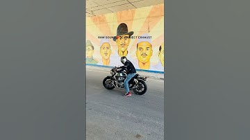 GT 650 SC PROJECT EXHAUST.SOUND CHECK #instagram #lifeisbutadream #djiactioncamera #youtubeshorts