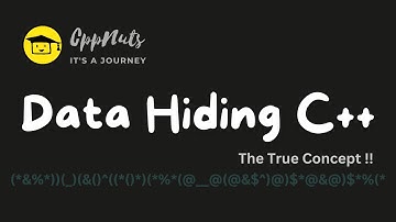 Data Hiding In C++