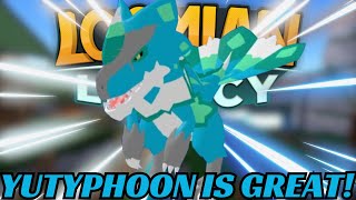 YUTYPHOON IS THE BEST COUNTER TO FIRE TYPES... - Loomian Legacy PvP