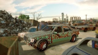 Распродажа Мерсов на свалке в Car Mechanic Simulator 2018! Точим W124!