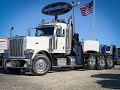 2013 Peterbilt 388 Tri Axle Hydraulic Winch Truck