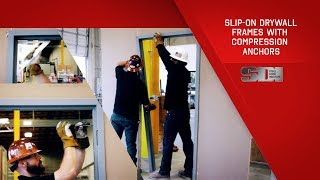 How to Install Slip-On Drywall Frames | Steel Door Institute
