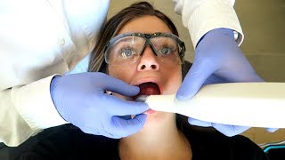 Monica Goes To The Orthodontist Getting Invisalign