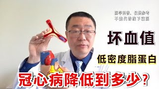 冠心病患者，“坏血值”低密度脂蛋白，控制到多少合适？医生解答