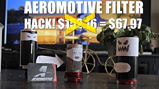 Amazon fuel filters plus Aeromotive element = cheap performance! #Shorts