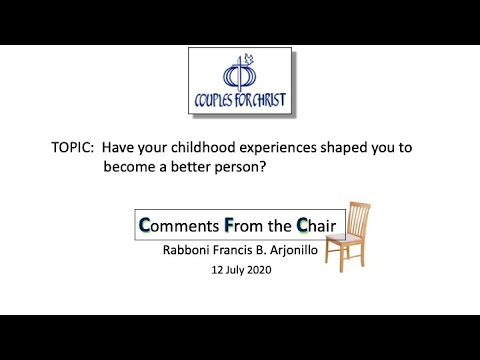 COMMENTS FROM THE CHAIR with Bro Bong Arjonillo - 12 JULY 2020