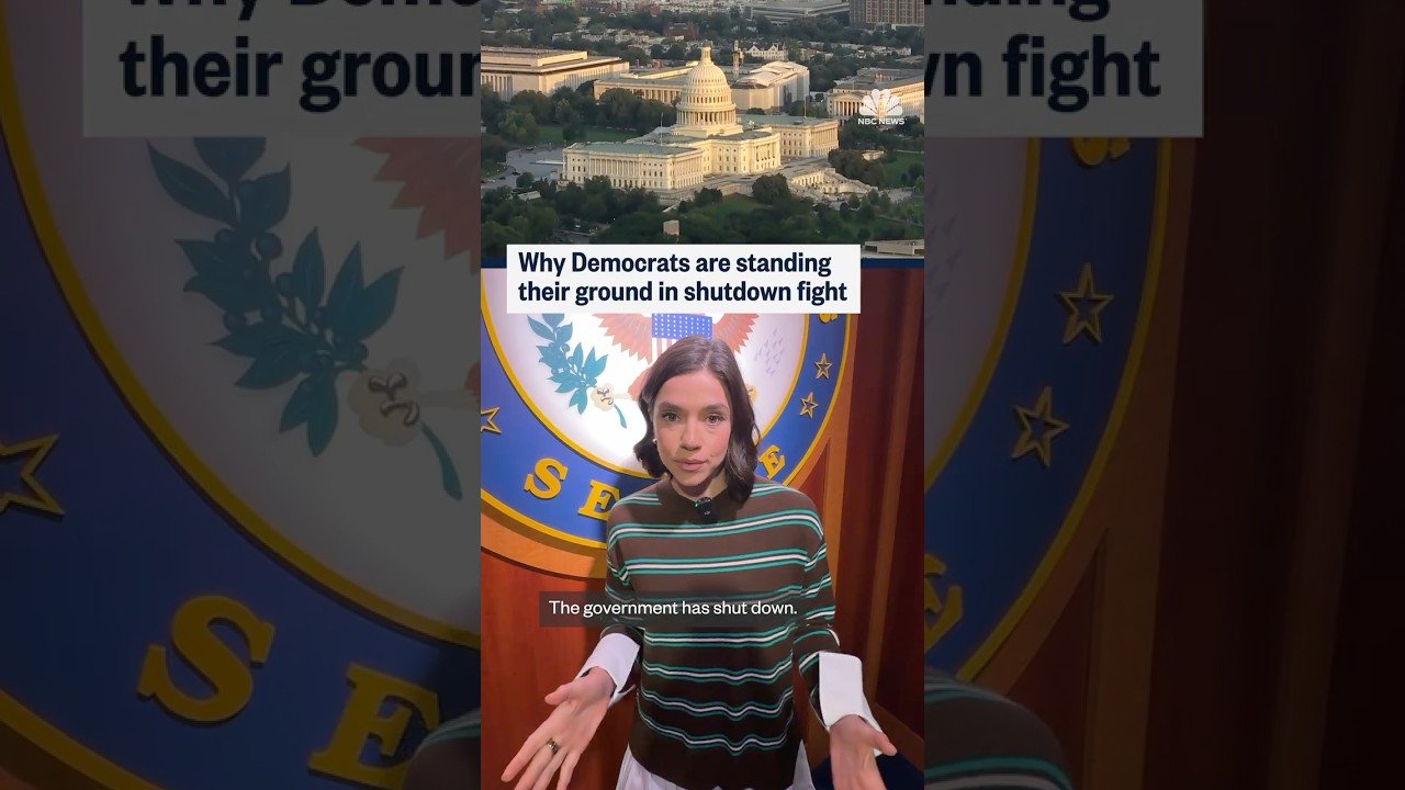 Why Democrats are standing their ground in shutdown fight