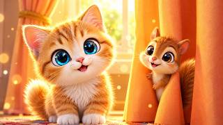 Meow Meow Billi Karti | Hindi Rhyme For Kids | म्याऊ म्याऊ | Balgeet In Hindi |