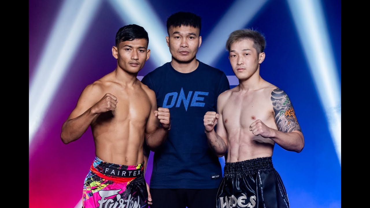 face off ฟ้าจรัส ส.เดชะพันธ์ Fahjarat Sor Dechapan vs คุโรดะ นาโอยะ Kuroda Naoya ONE ลุมพินี 73
