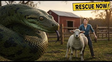 Animal Rescue: Giant Python Controlled, Sheep Safe