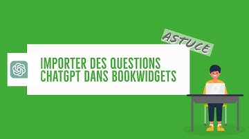Créer des questions avec ChatGPT pour les importer dans les exercices numériques de BookWidgets